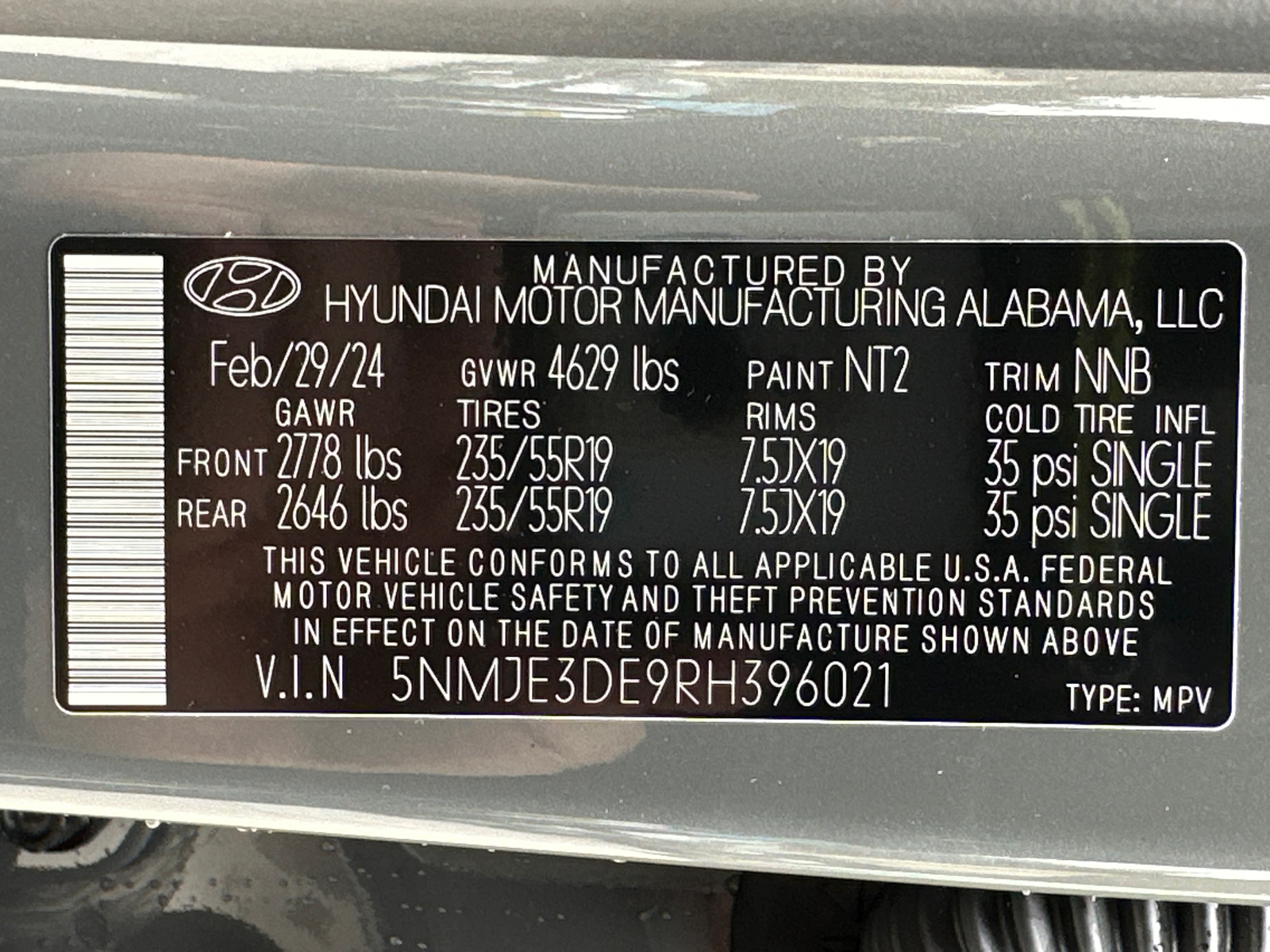 2024 Hyundai Tucson Limited 47