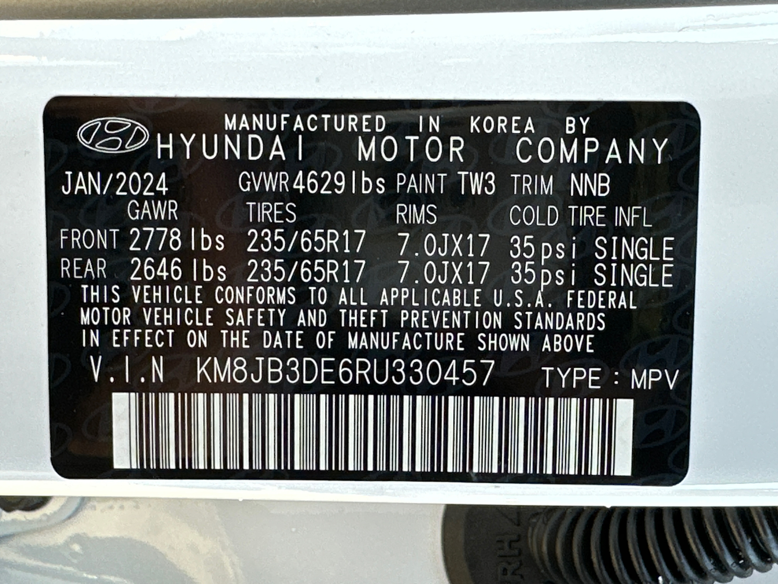 2024 Hyundai Tucson SEL 44