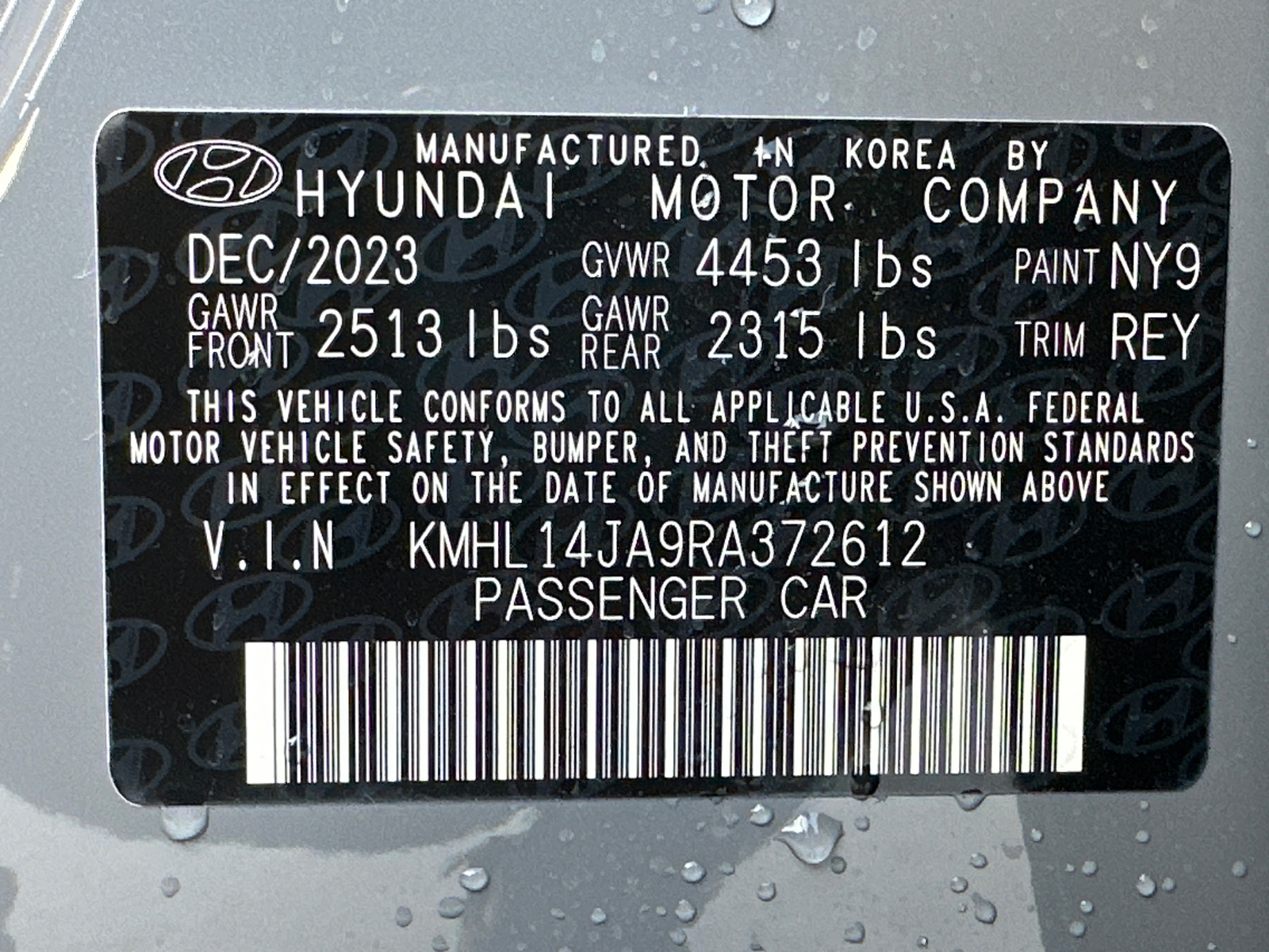 2024 Hyundai Sonata SEL 44