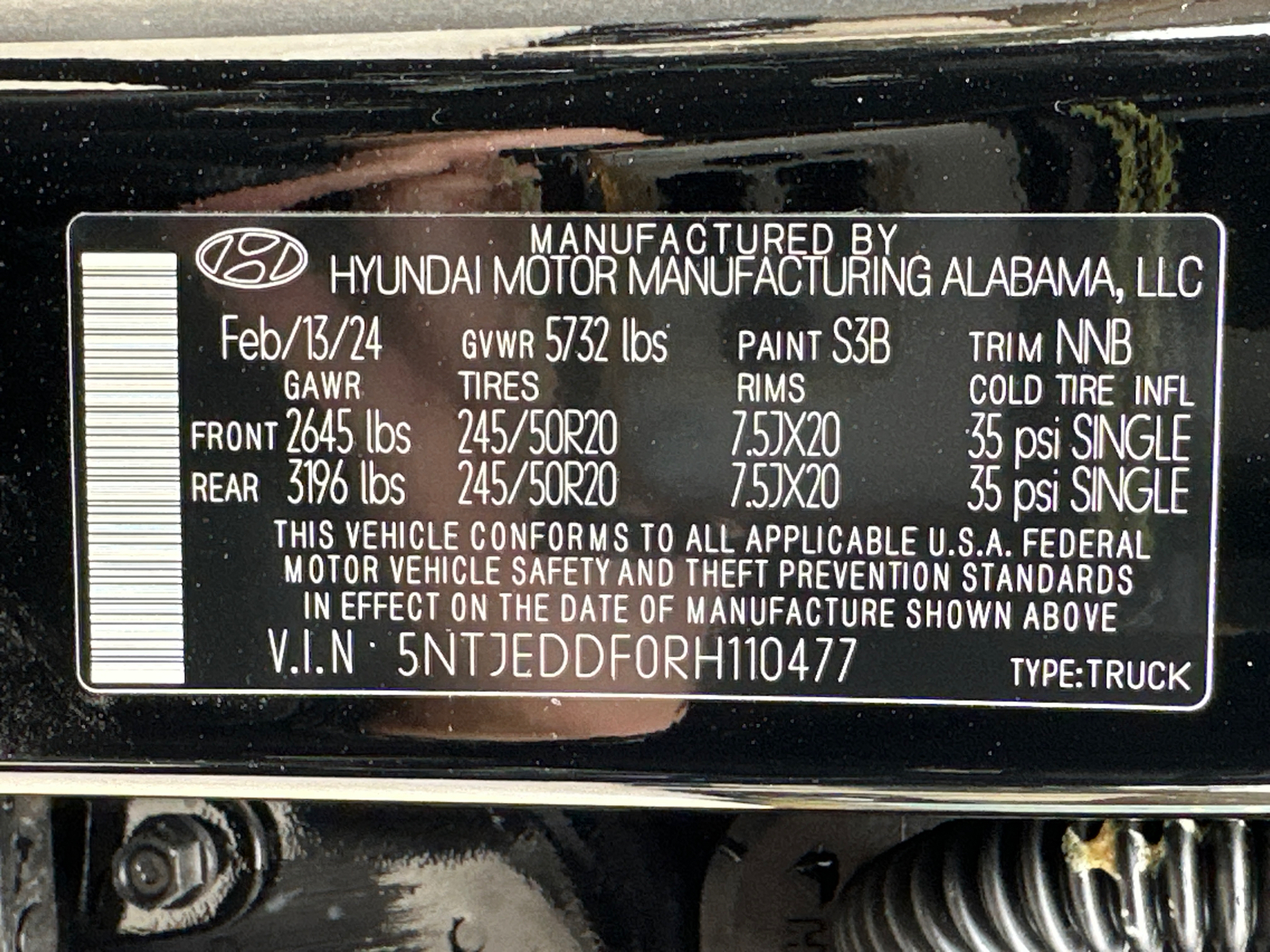 2024 Hyundai Santa Cruz Limited AWD 44