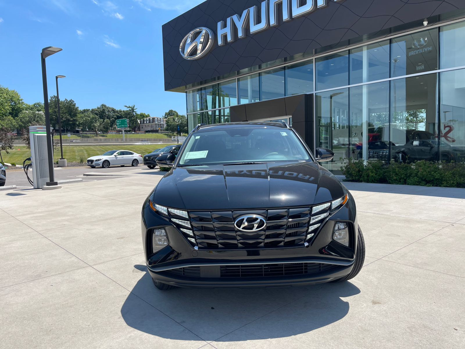 2024 Hyundai Tucson Hybrid Blue 3