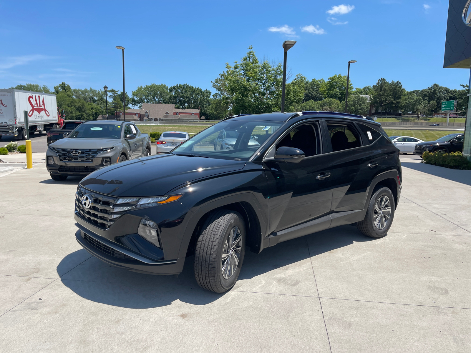 2024 Hyundai Tucson Hybrid Blue 4