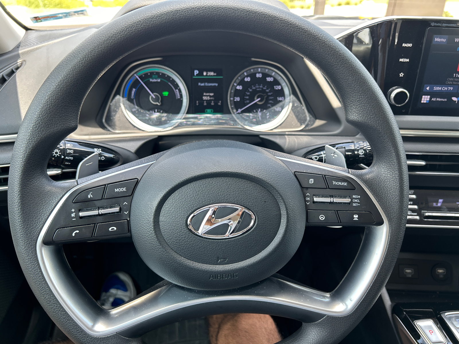 2023 Hyundai Sonata Hybrid Blue 25