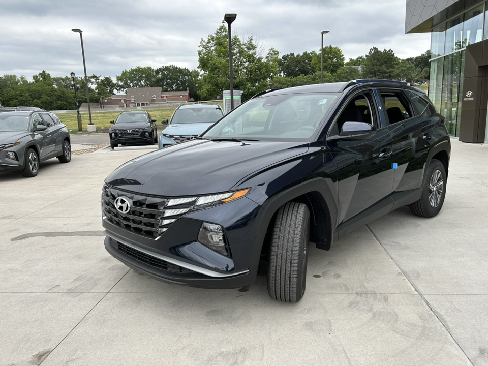 2024 Hyundai Tucson Hybrid Blue 4