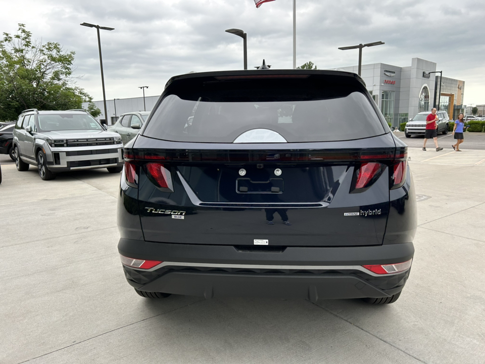 2024 Hyundai Tucson Hybrid Blue 8