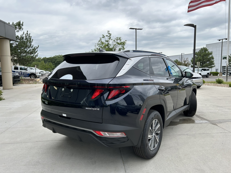 2024 Hyundai Tucson Hybrid Blue 9