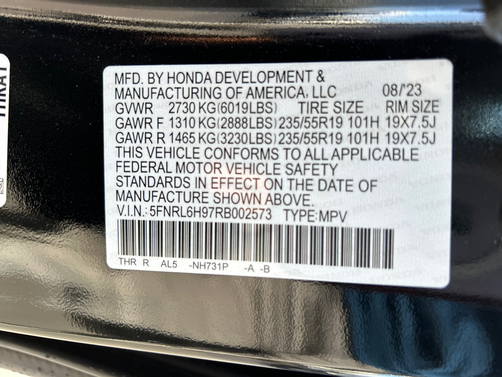 2024 Honda Odyssey Elite 42