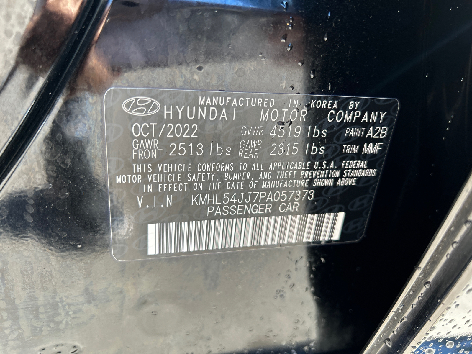 2023 Hyundai Sonata Hybrid Limited 36