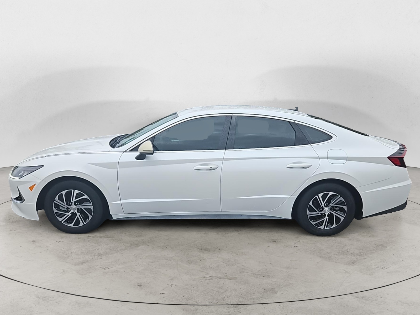 2021 Hyundai Sonata Hybrid Blue 2