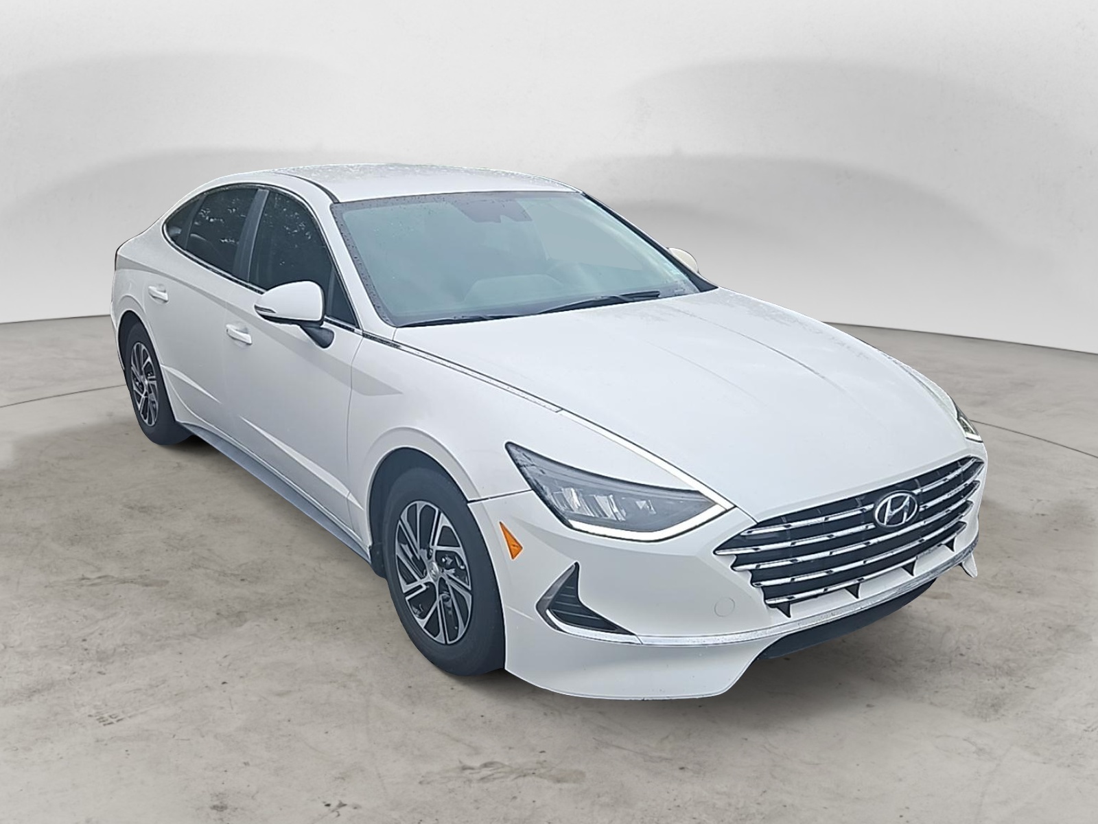 2021 Hyundai Sonata Hybrid Blue 7