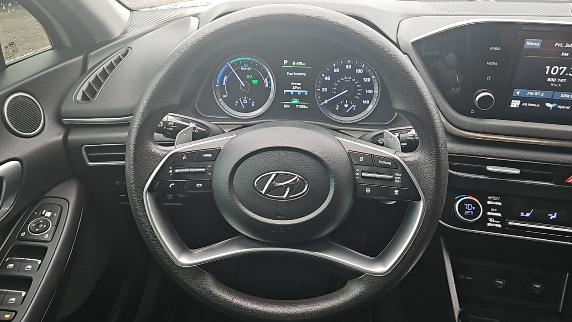 2021 Hyundai Sonata Hybrid Blue 15