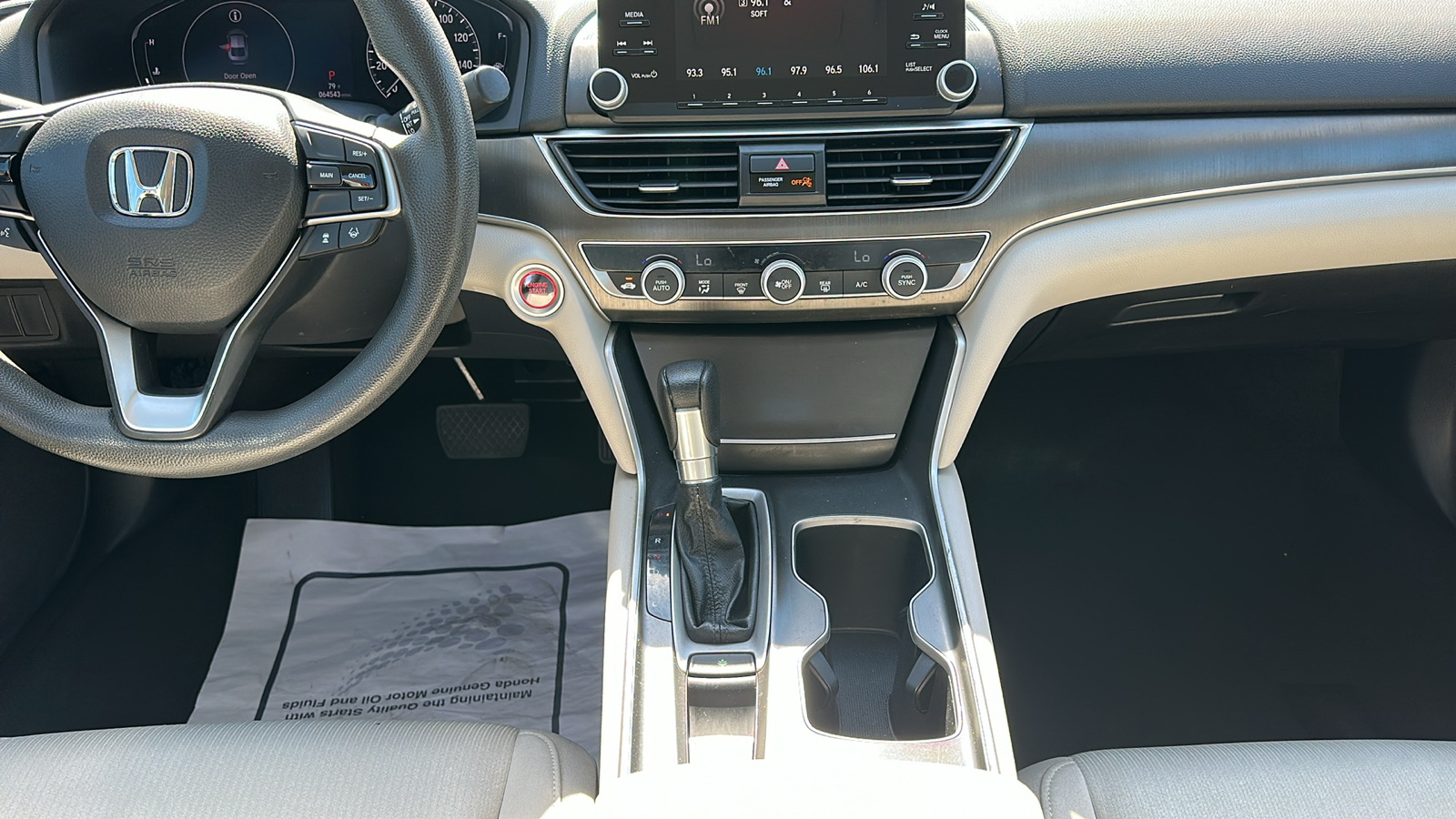 2019 Honda Accord LX 12