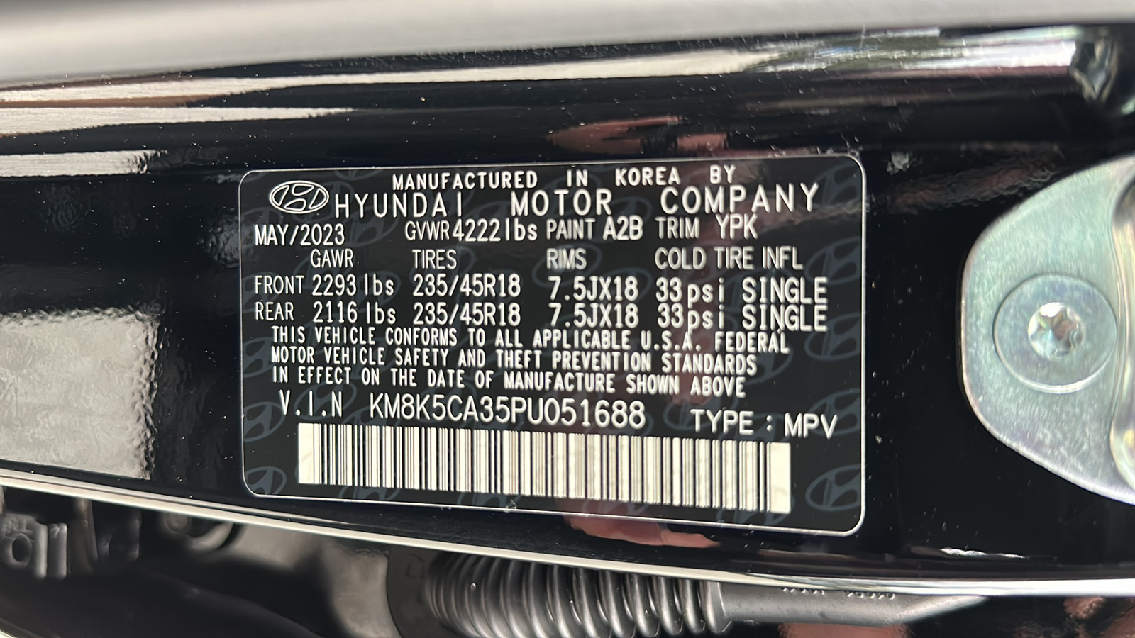 2023 Hyundai Kona Limited 33