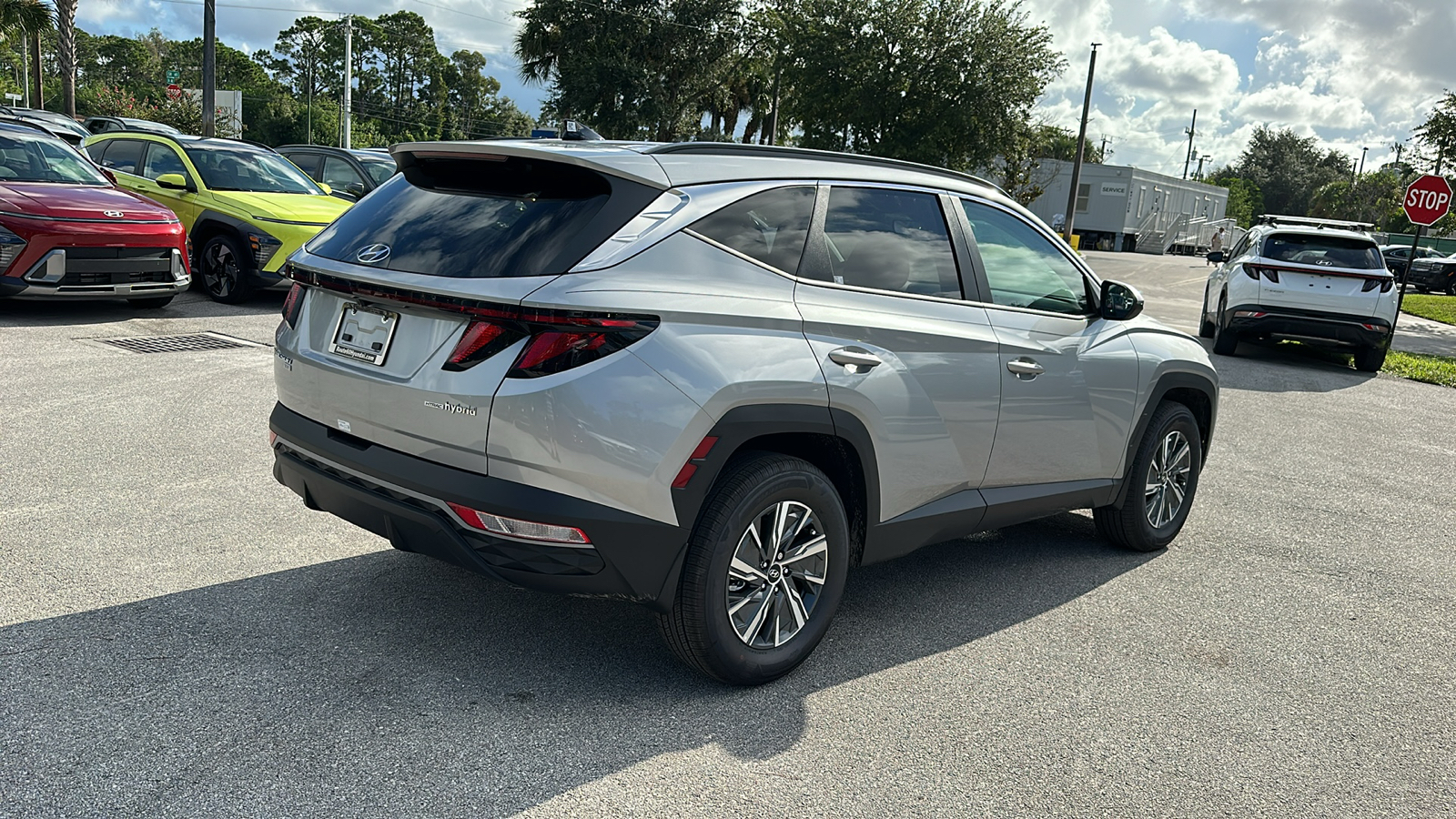 2024 Hyundai Tucson Hybrid Blue 7