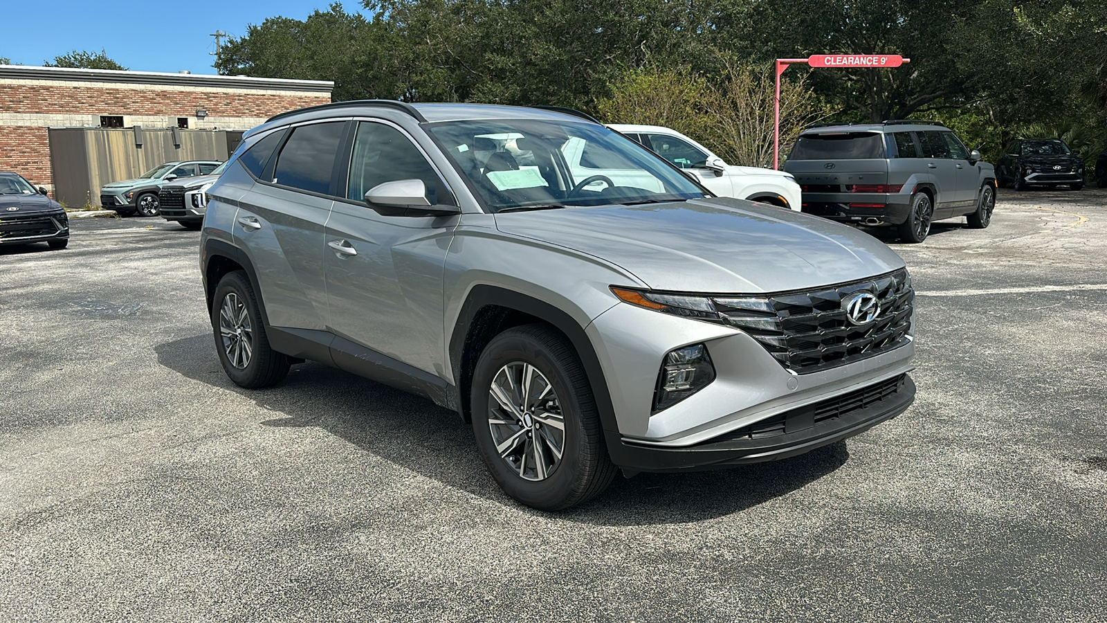 2024 Hyundai Tucson Hybrid Blue 1