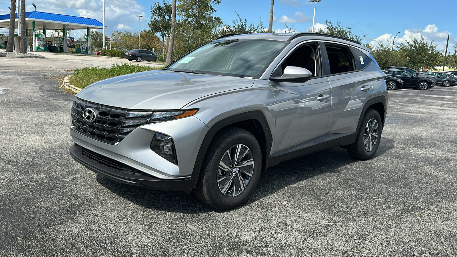 2024 Hyundai Tucson Hybrid Blue 3