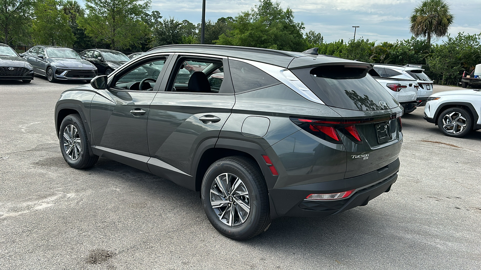 2024 Hyundai Tucson Hybrid Blue 5