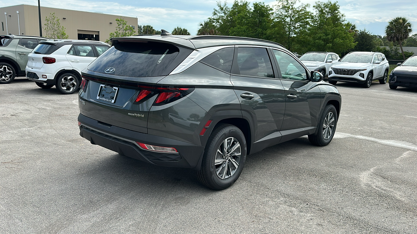 2024 Hyundai Tucson Hybrid Blue 7