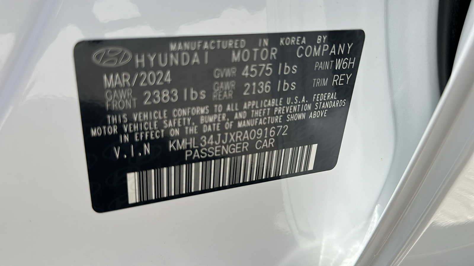 2024 Hyundai Sonata Hybrid SEL 29