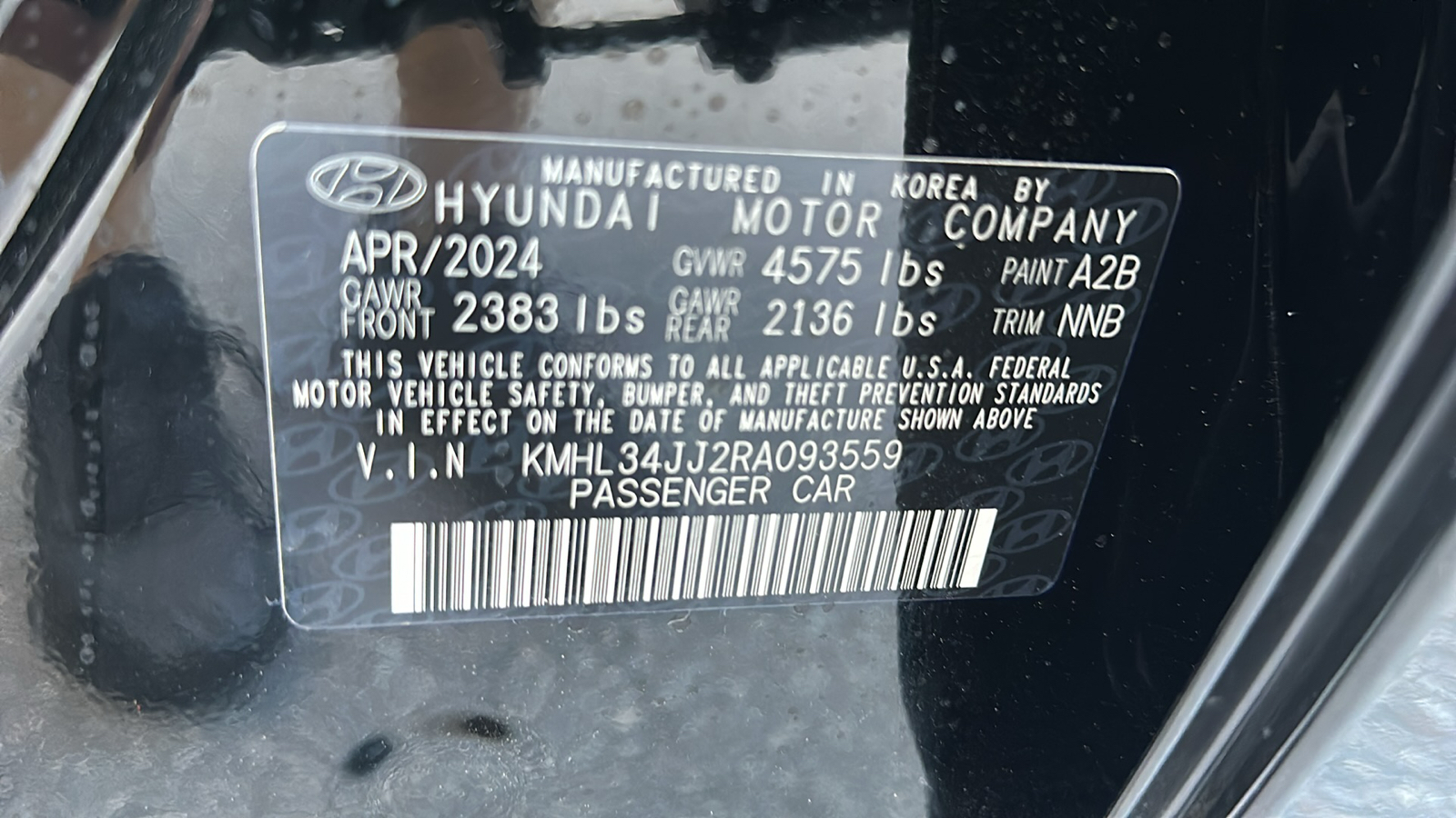 2024 Hyundai Sonata Hybrid SEL 29