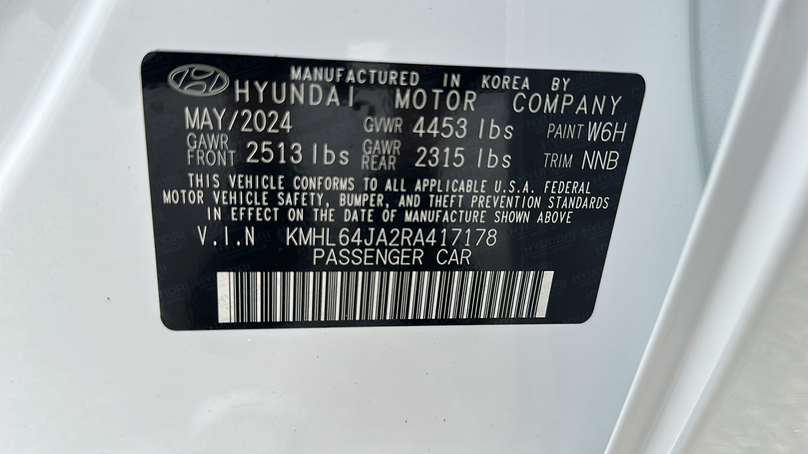 2024 Hyundai Sonata SEL 28