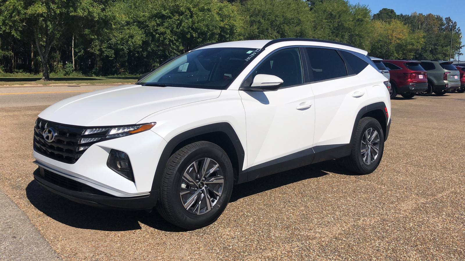 2022 Hyundai Tucson Hybrid Blue 1