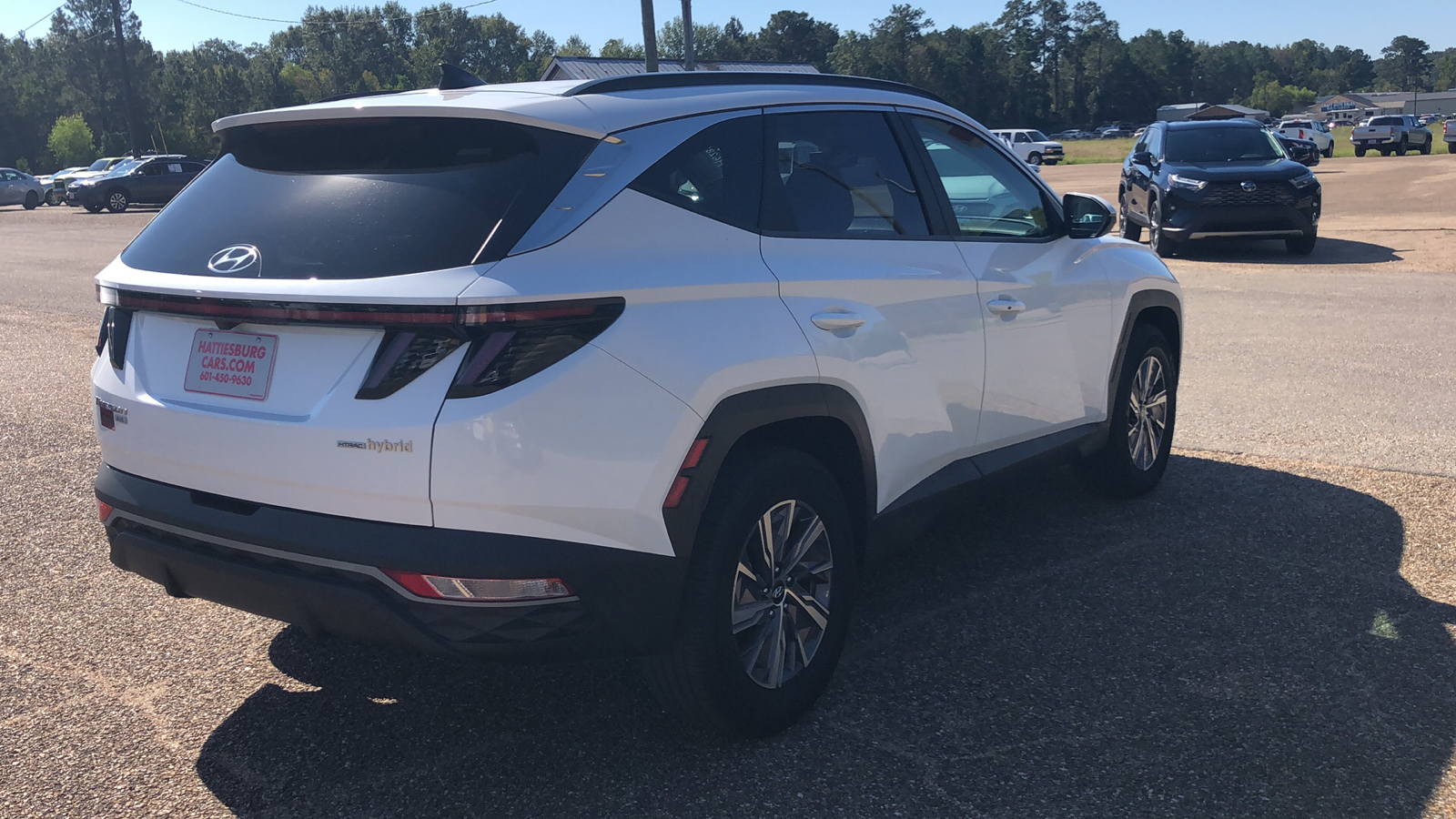 2022 Hyundai Tucson Hybrid Blue 3