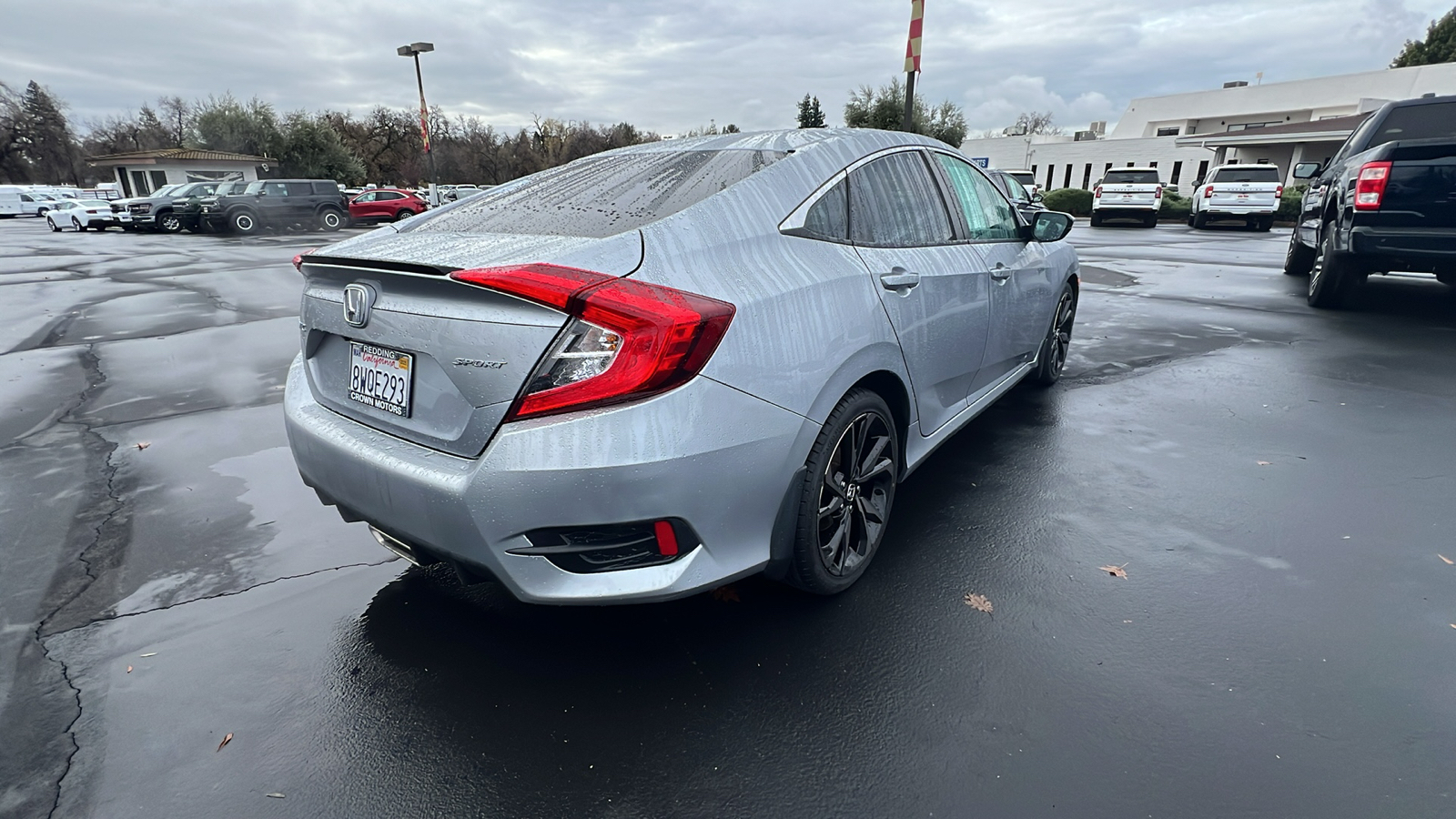 2019 Honda Civic Sedan Sport 4