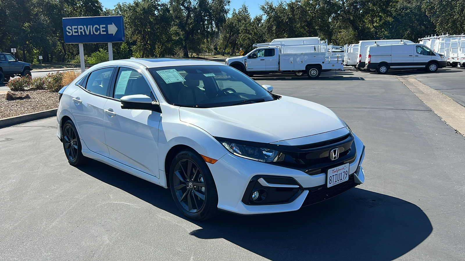 2020 Honda Civic Hatchback EX 2