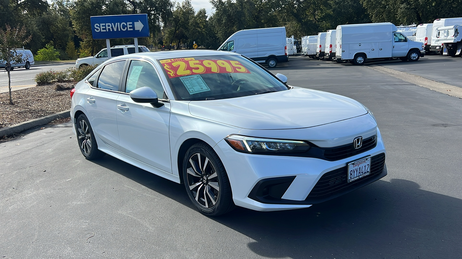 2022 Honda Civic Sedan EX 2