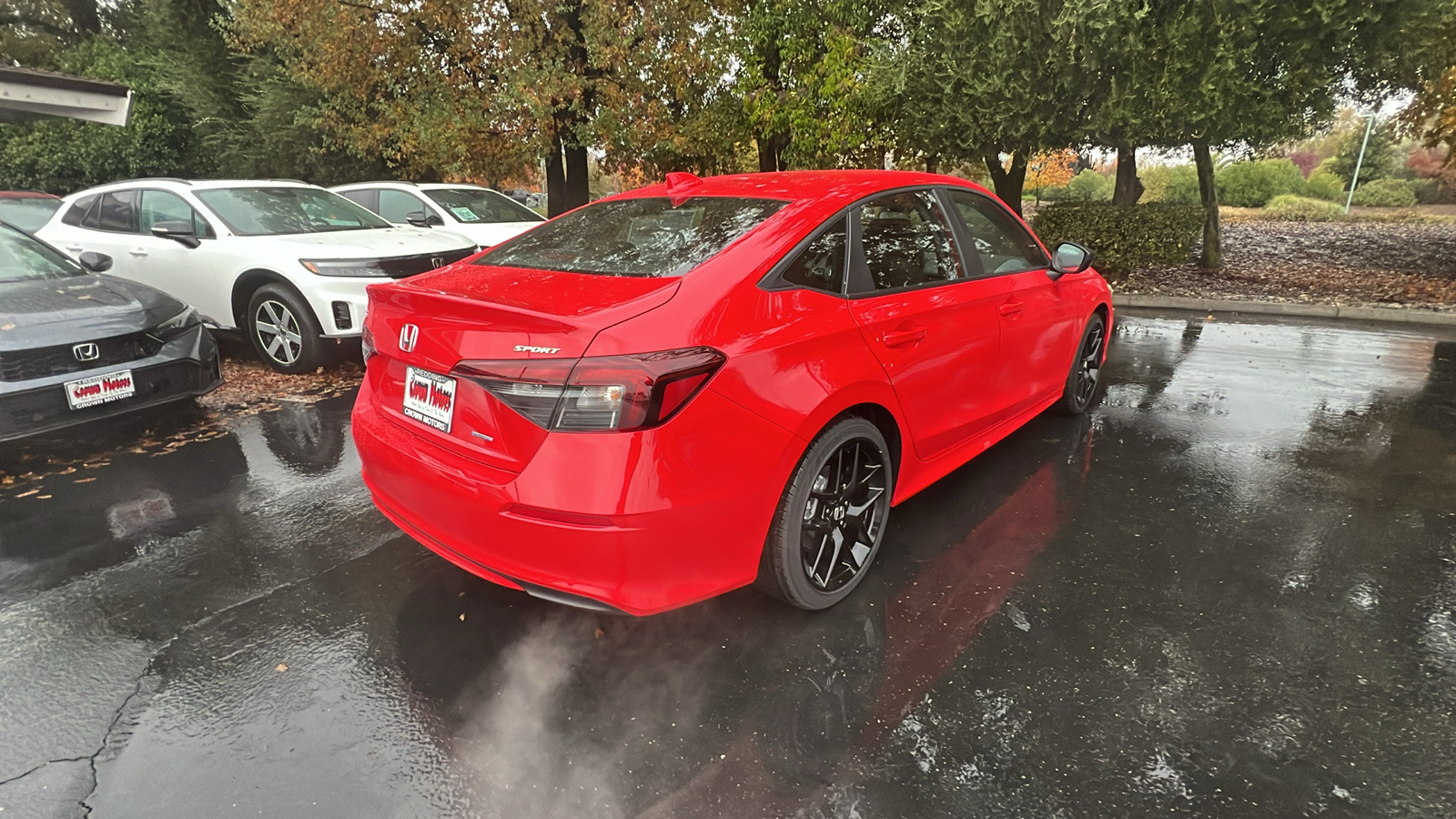 2025 Honda Civic Sedan Hybrid Sport 4