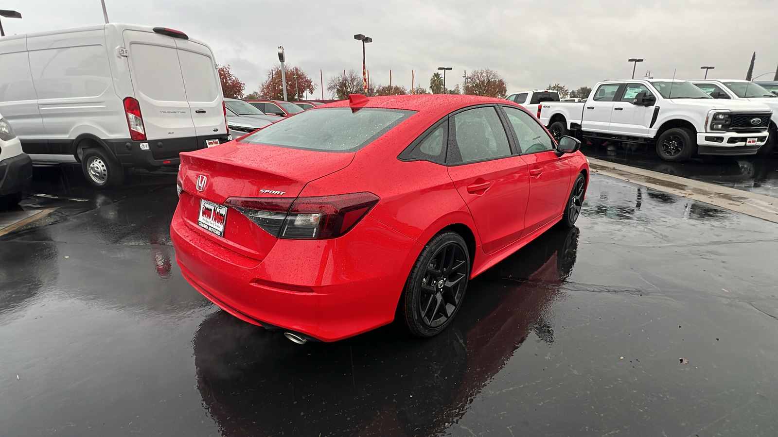 2025 Honda Civic Sedan Sport 4