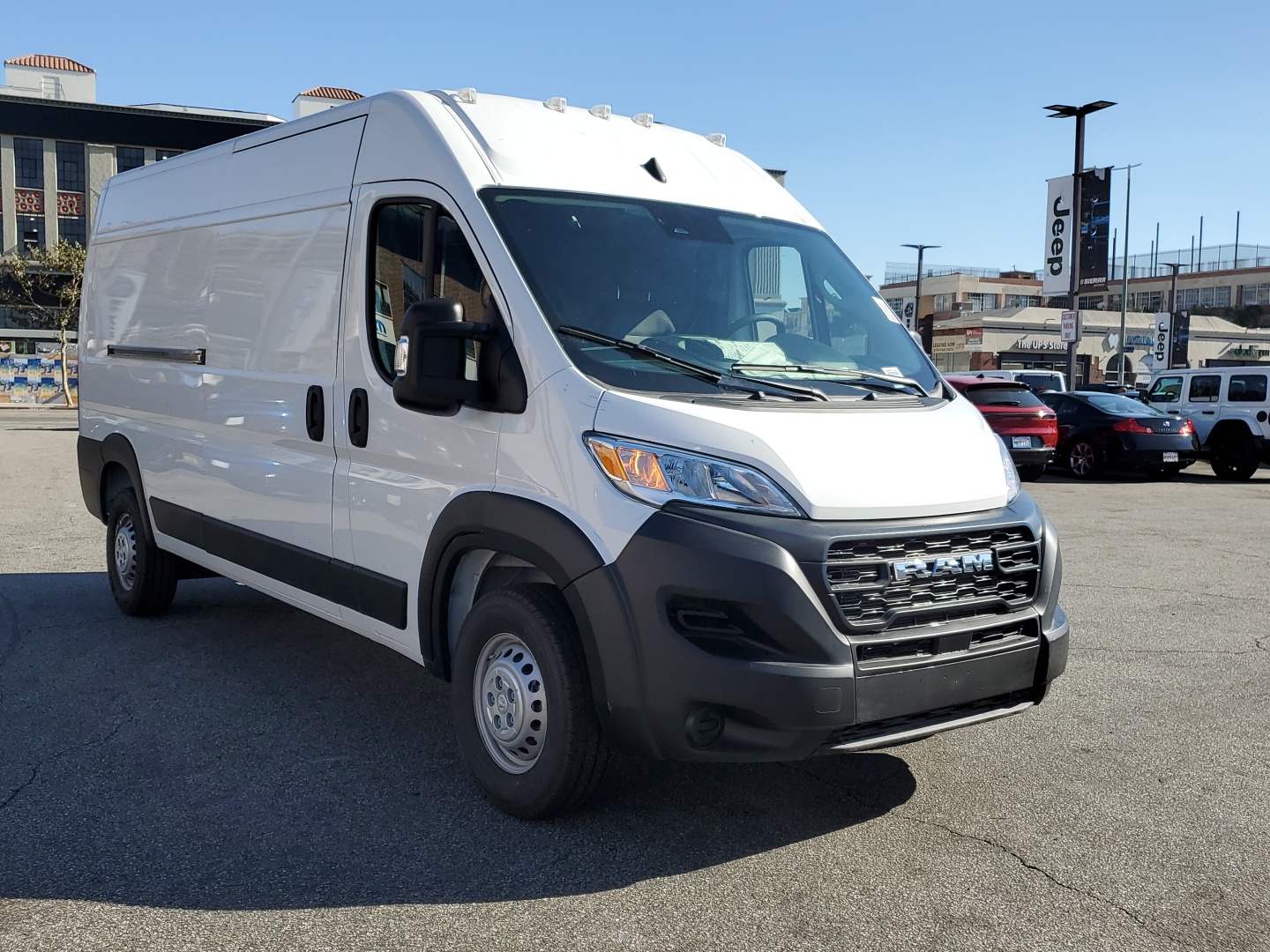 2024 Ram ProMaster Cargo Van Tradesman 3500 High Roof 159 WB w/Pass SeatTradesm 4