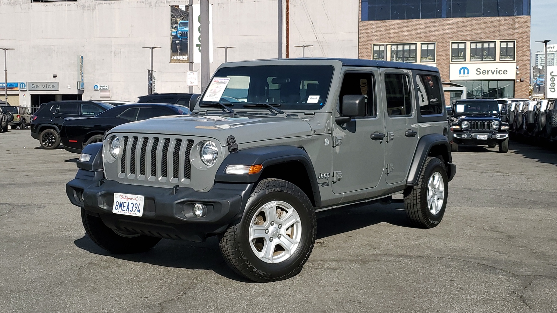 2019 Jeep Wrangler Unlimited Sport S 1