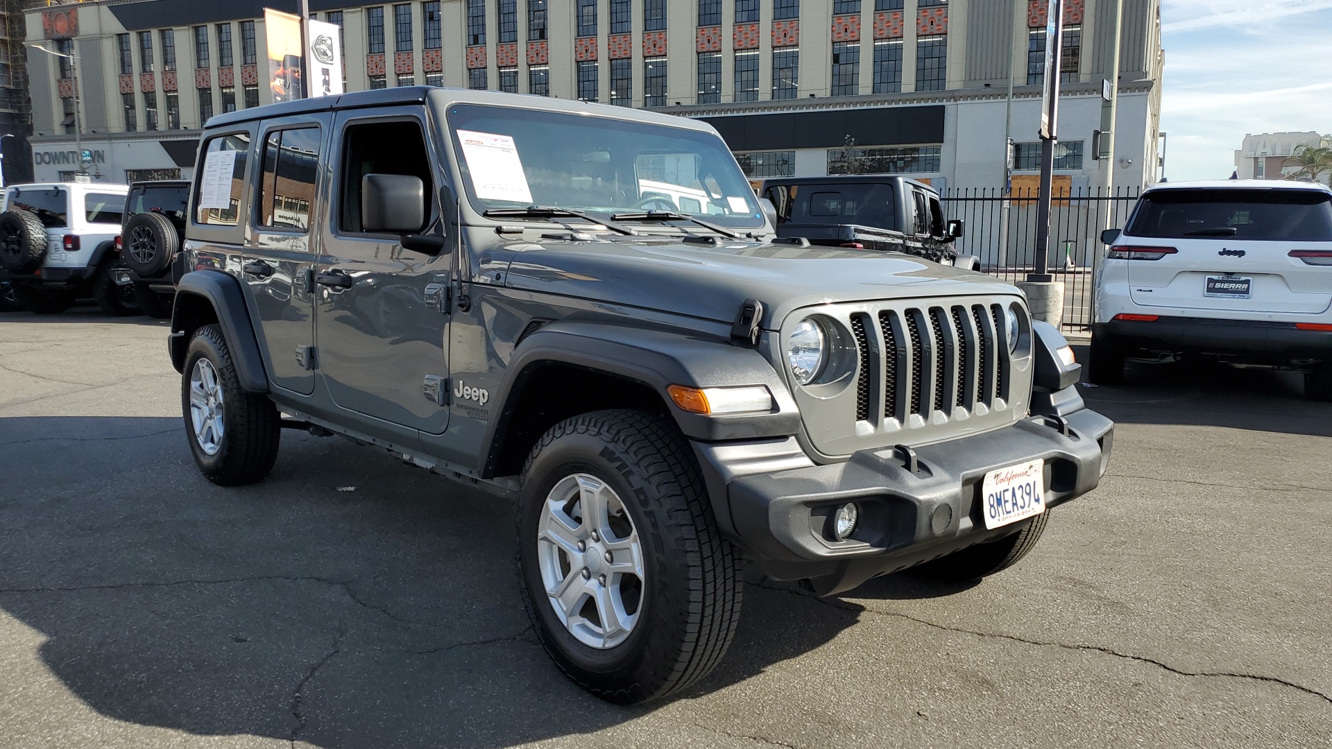 2019 Jeep Wrangler Unlimited Sport S 4