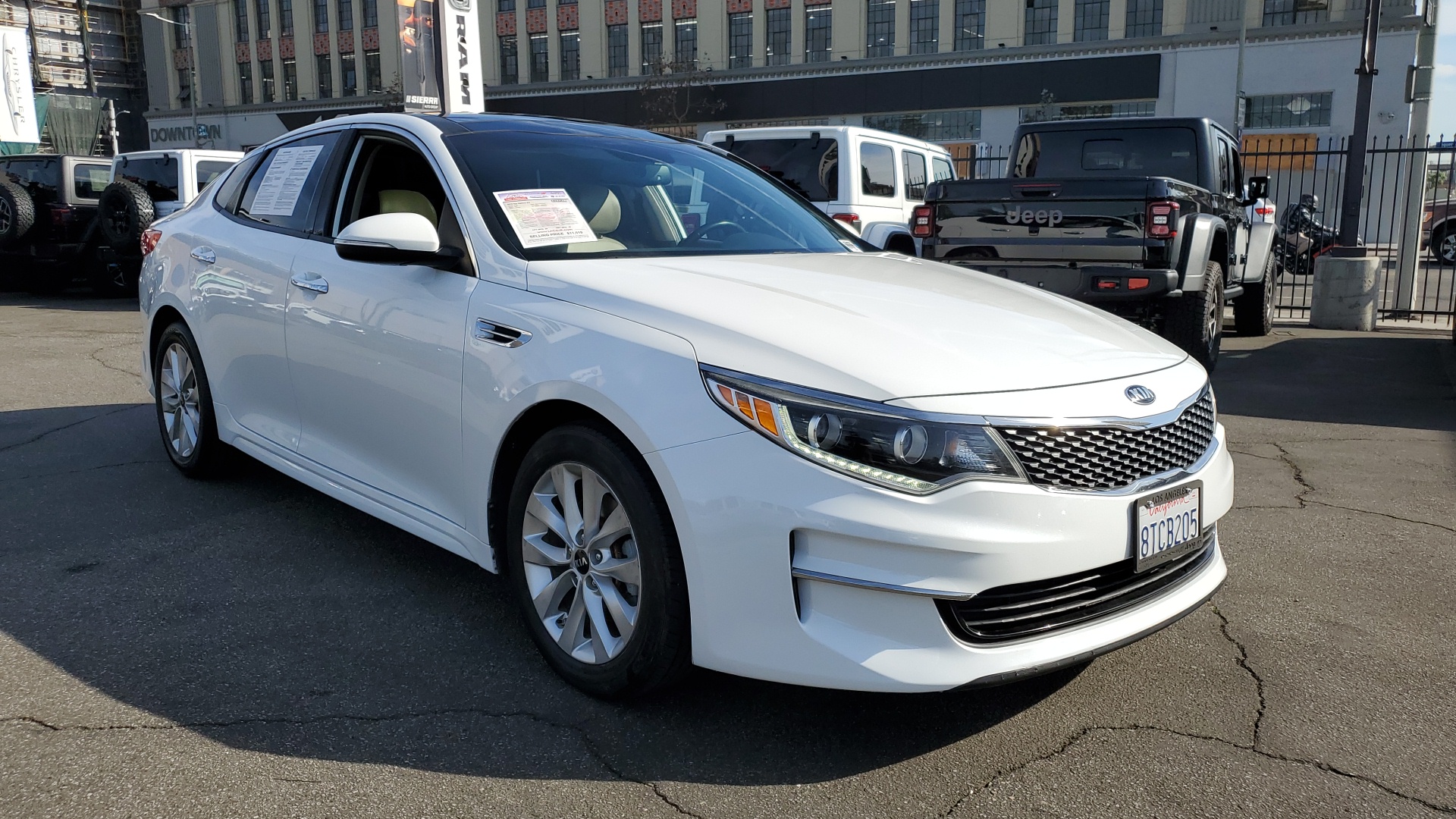 2016 Kia Optima EX 4