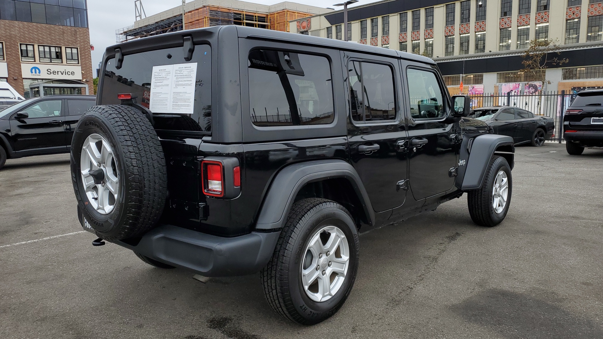 2019 Jeep Wrangler Unlimited Sport S 5