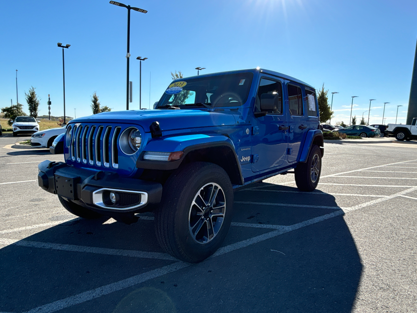 2023 Jeep Wrangler Sahara 1