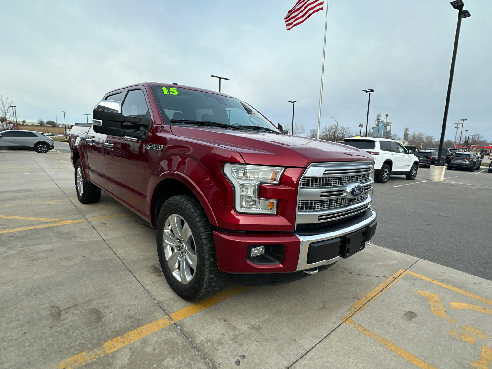 2015 Ford F-150 Platinum 7