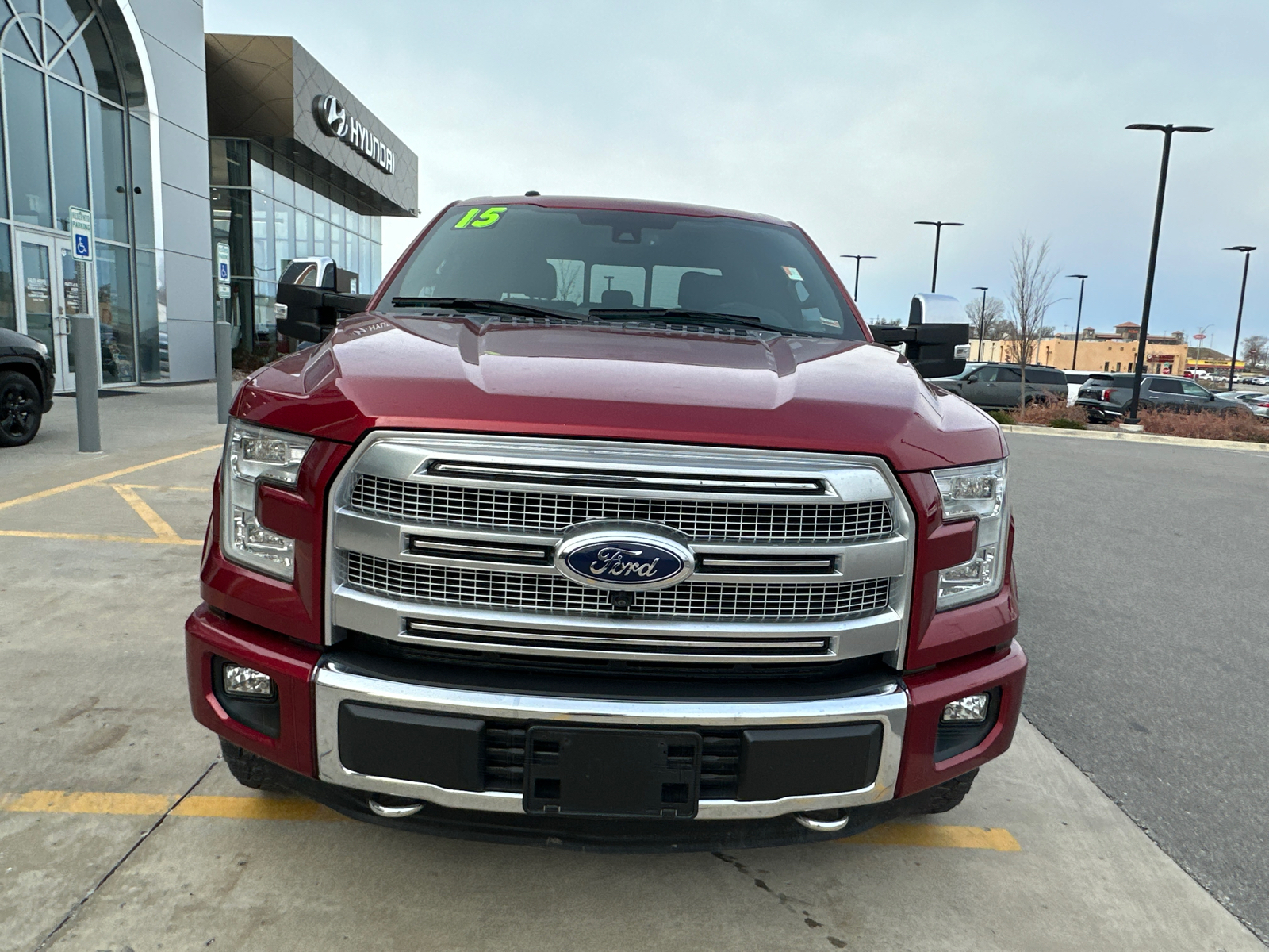 2015 Ford F-150 Platinum 8