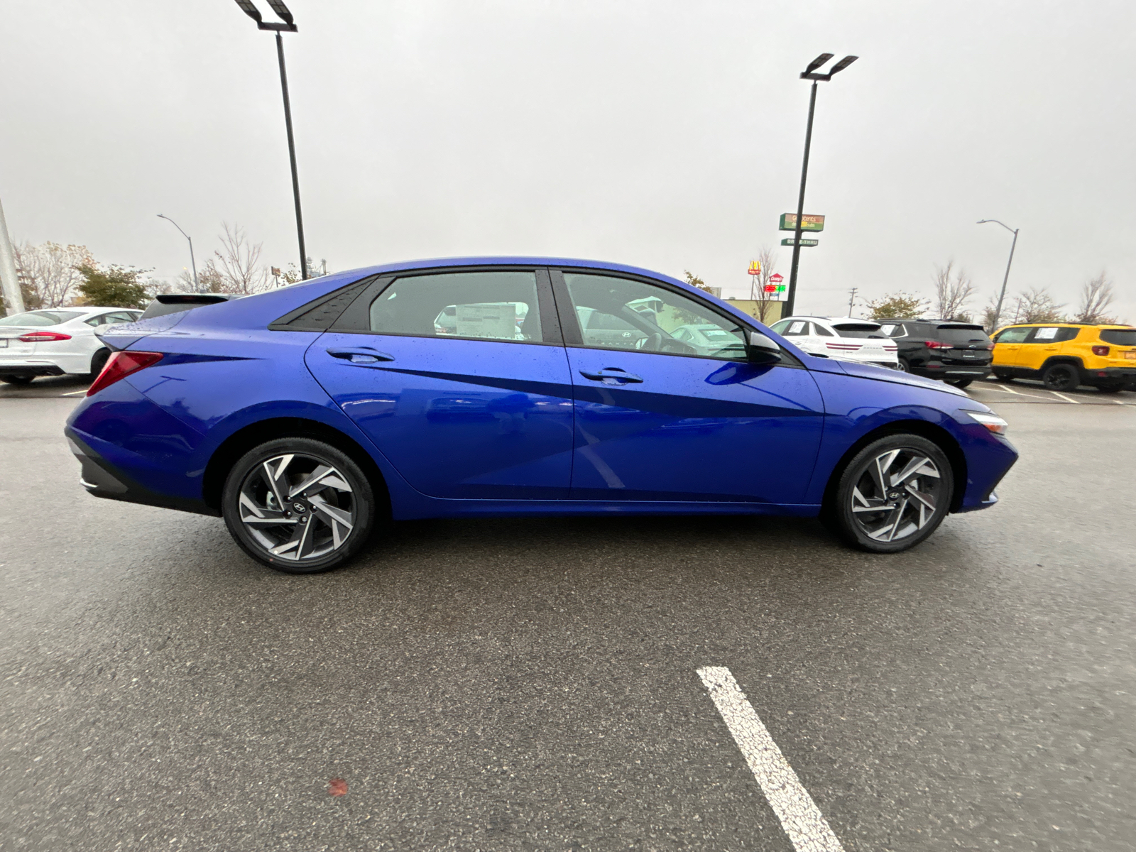 2025 Hyundai Elantra Hybrid Blue 5