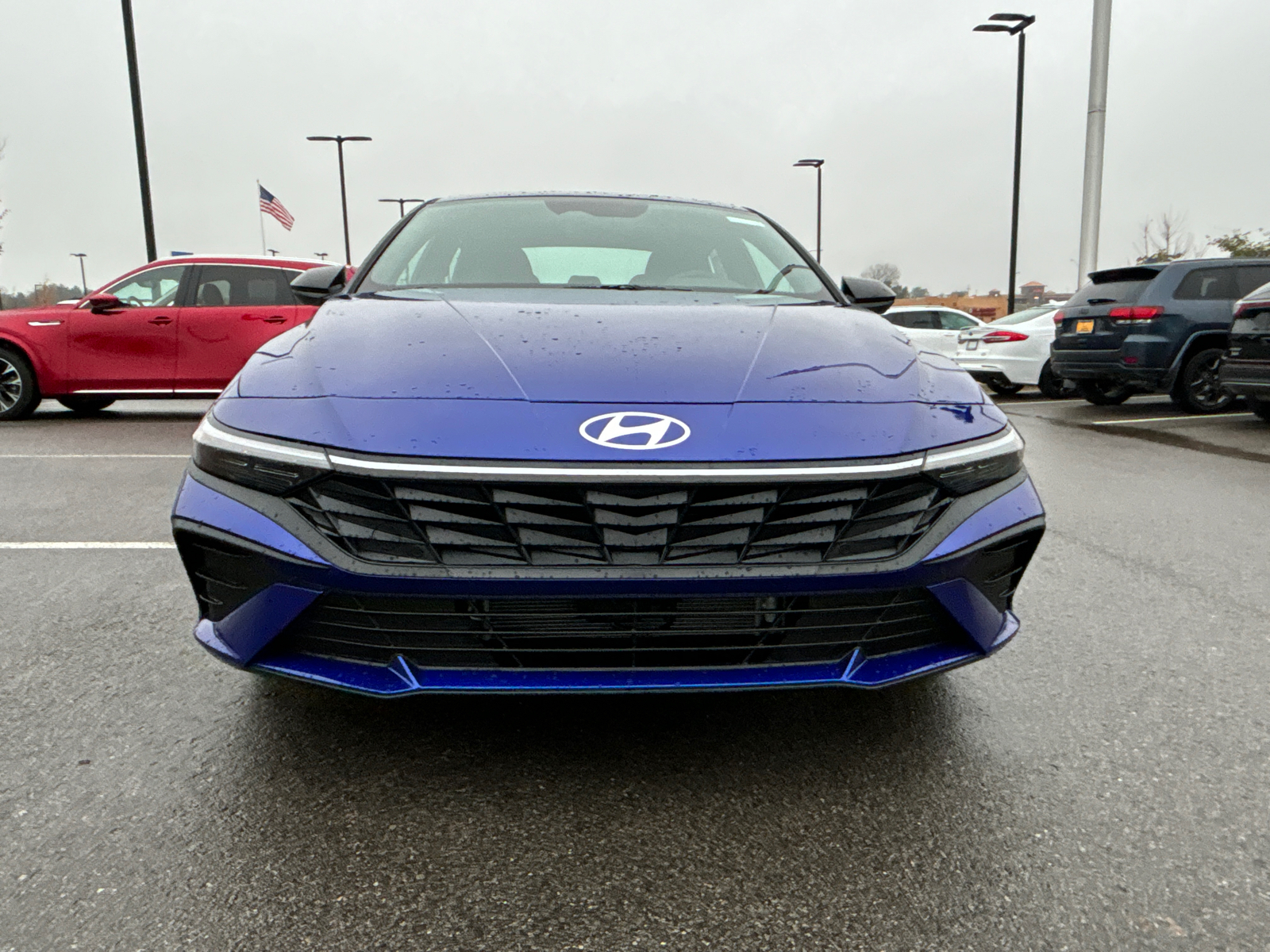 2025 Hyundai Elantra Hybrid Blue 7