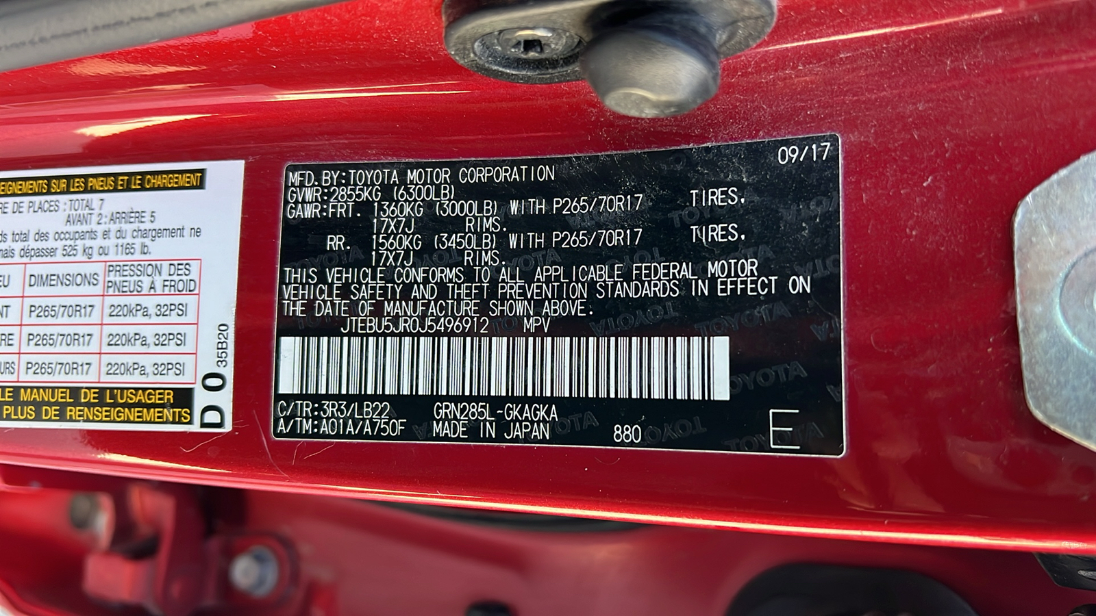 2018 Toyota 4Runner SR5 31