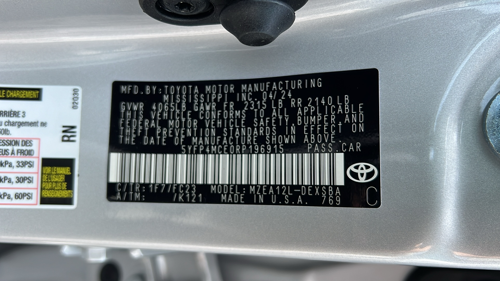 2024 Toyota Corolla SE 32