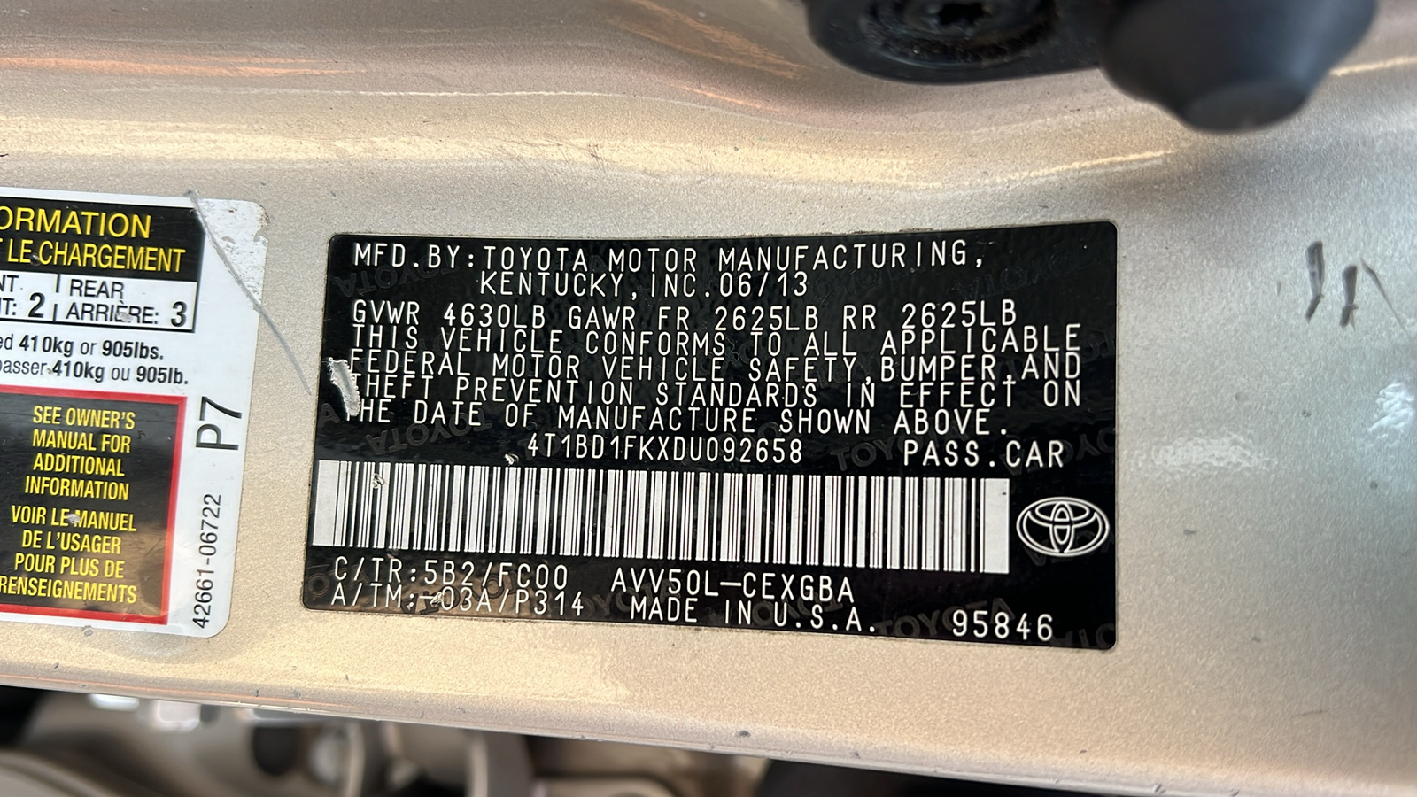 2013 Toyota Camry Hybrid XLE 31