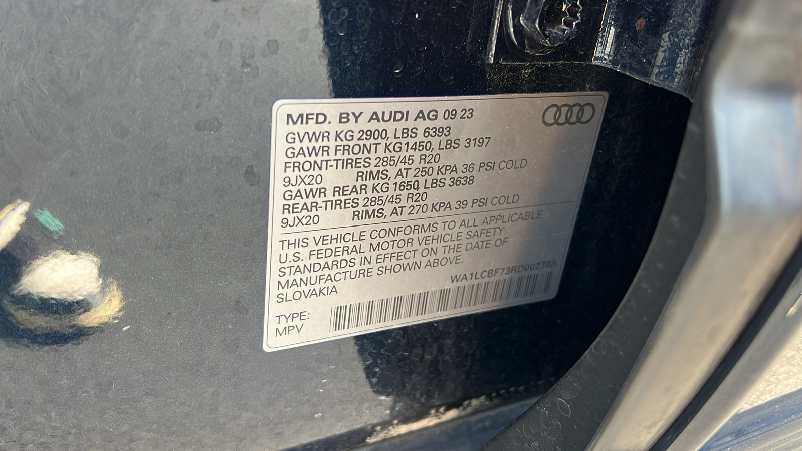 2024 Audi Q7 45 Premium Plus 36