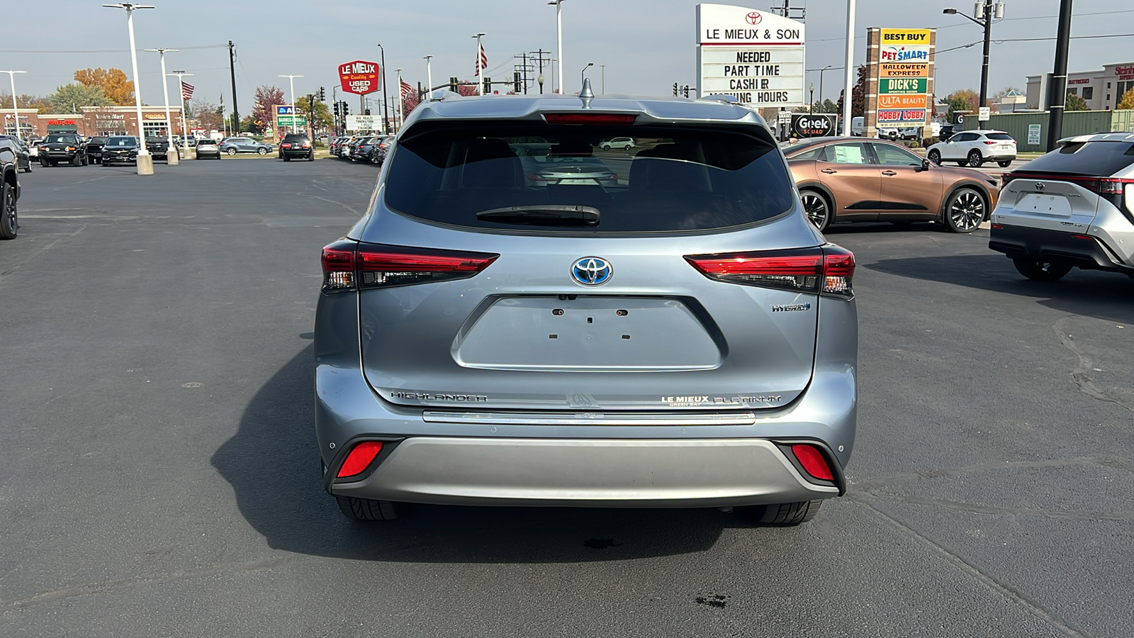 2021 Toyota Highlander Hybrid Platinum 4