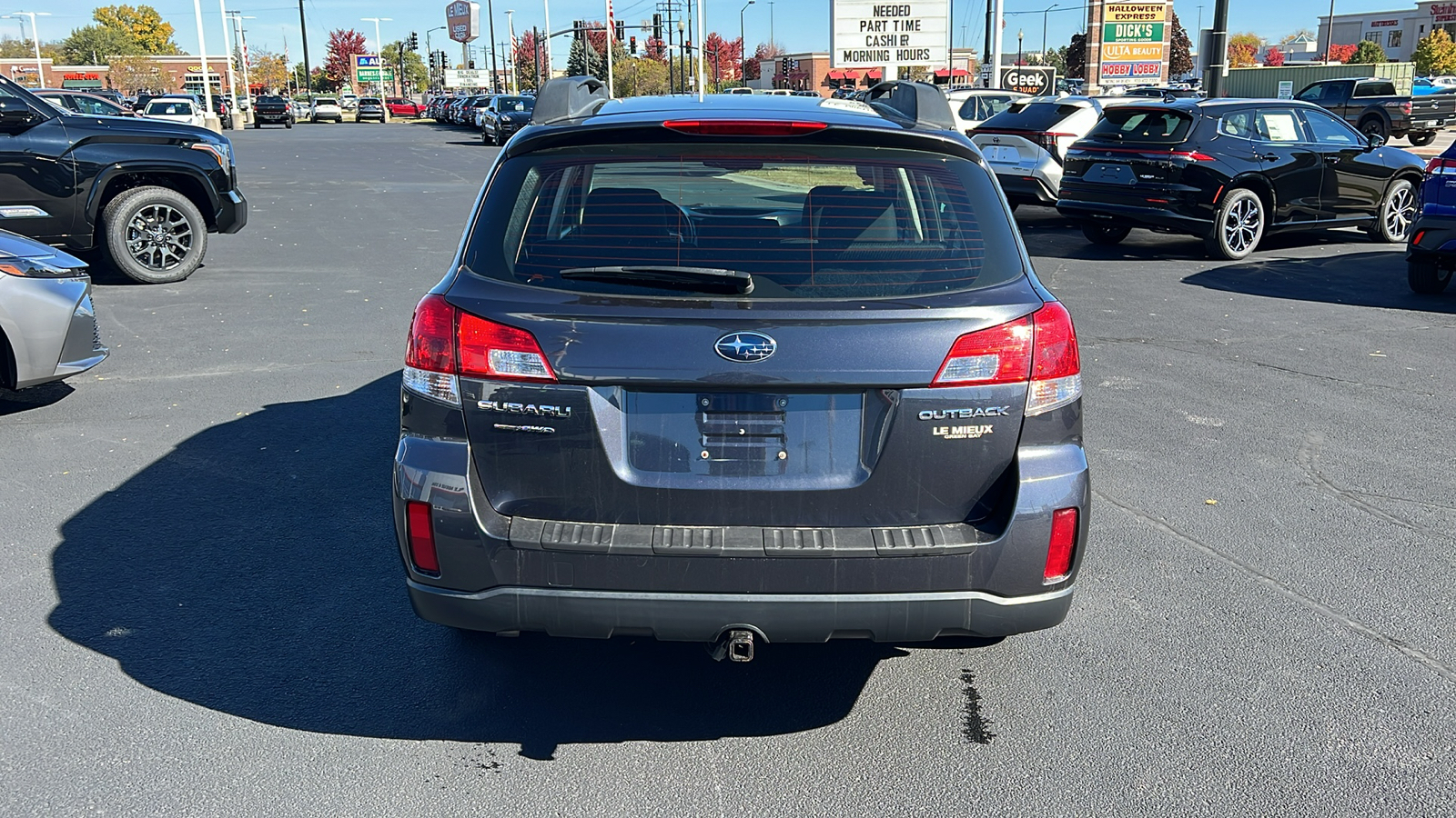 2012 Subaru Outback 2.5i 4