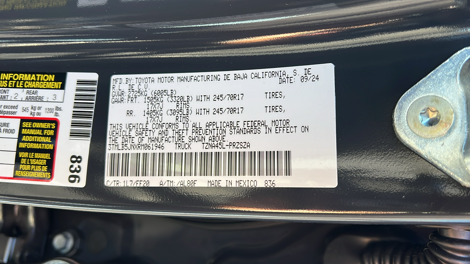 2024 Toyota Tacoma SR5 31