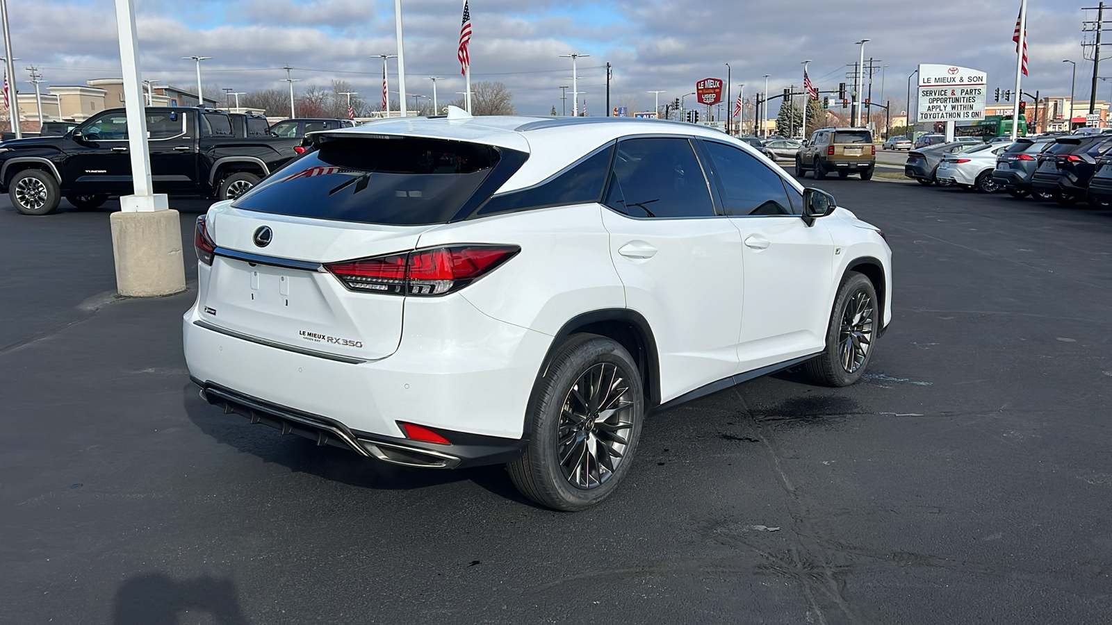 2021 Lexus RX 350 F Sport Handling 3